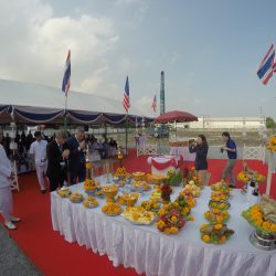 Groundbreaking Ceremony - 3 CEO Rob Wilson and General Manager Peter Gille participating in a ceremony for TurbineAero's new APU/MRO facility