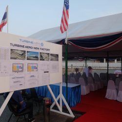 Ceremony to celebrate breaking ground on new APU repair building in Thailand